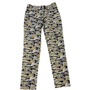 ANATOMIE Camo Karo Cargo Pants Slim Tapered Travel Women's | Sz XS